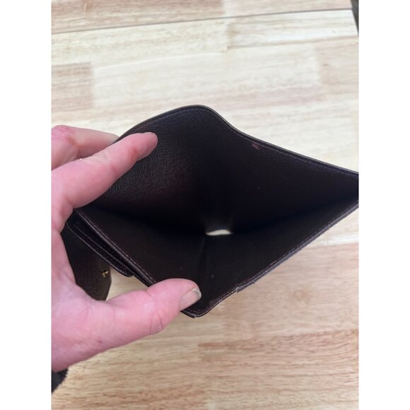 LOUIS VUITTON Tresor Etui Papier Trifold Wallet Damier Leather - Picture 10 of 14